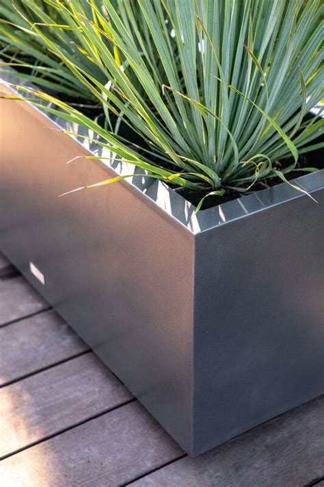 sealed metal planter box|metal planter boxes near me.